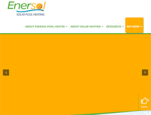 Tablet Screenshot of enersol.com